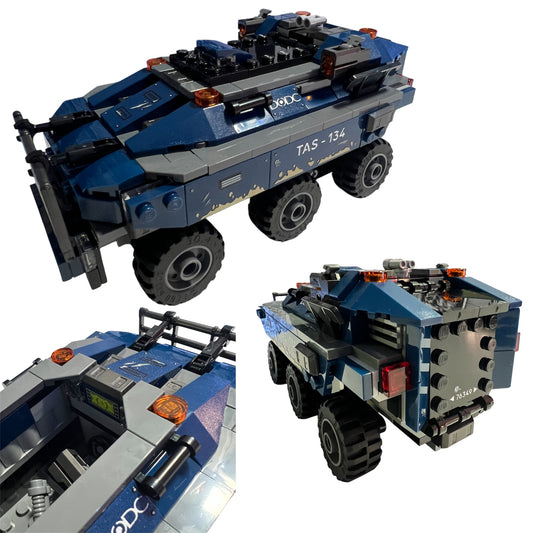 Wall crawler Prison Vehicle Printed Sticker Parts Set of 8 parts (76349)